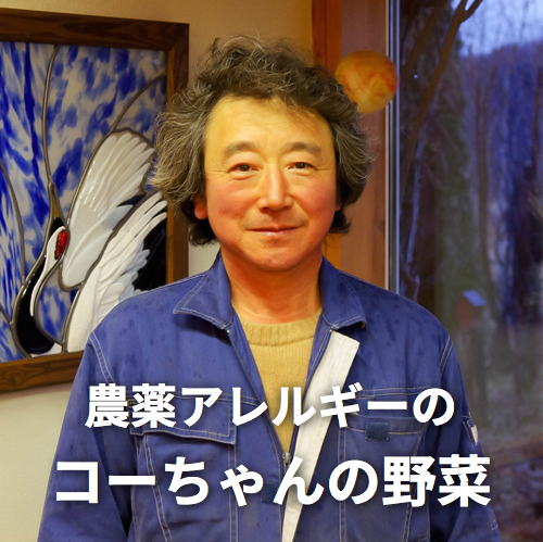 農薬アレルギーのコーちゃんの野菜